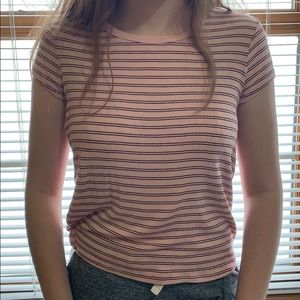 pink striped rue 21 tee!